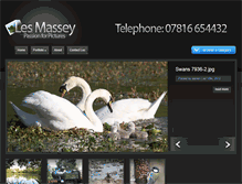 Tablet Screenshot of lesmassey.co.uk